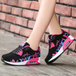 New Cross-Border Mesh Korean Style Women's Student Air Cushion Shoes