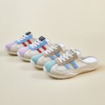 Korean style closed-toe half-slipper shoes for women, - Image 4