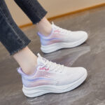 Trendy Korean style women's flyknit sneakers, spring 2025 - Image 2