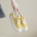 New Korean Style  Female Student Casual Transparent Mesh Versatile Half-Slippers Street Style
