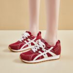women's platform sneakers, student sports running  casual shoes