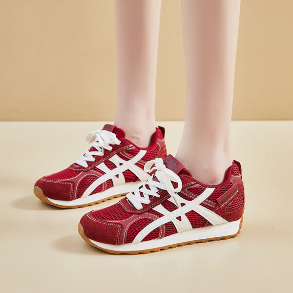 women's platform sneakers, student sports running  casual shoes