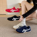new style, student lace-up running sneakers, versatile German training shoes - Image 7