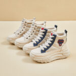 Winter New Style Fleece-Lined Shoes, Korean Style, Elegant, - Image 6