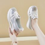 Korean style women's sneakers, student running sports casual shoes - Image 5