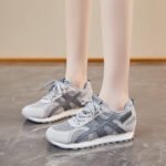 women's platform sneakers, student sports running  casual shoes - Image 8