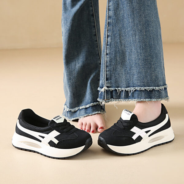 Korean style women's sneakers, trendy student sports