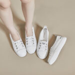 New Style White Sneakers for Women, Hollowed-out Breathable Student Sneakers,   Trendy Street Style - Image 7