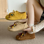 New Style Full-Coverage Birkenstock Women's Loafers Single Shoes - Image 9