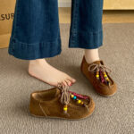 New Style Full-Coverage Birkenstock Women's Loafers Single Shoes - Image 4