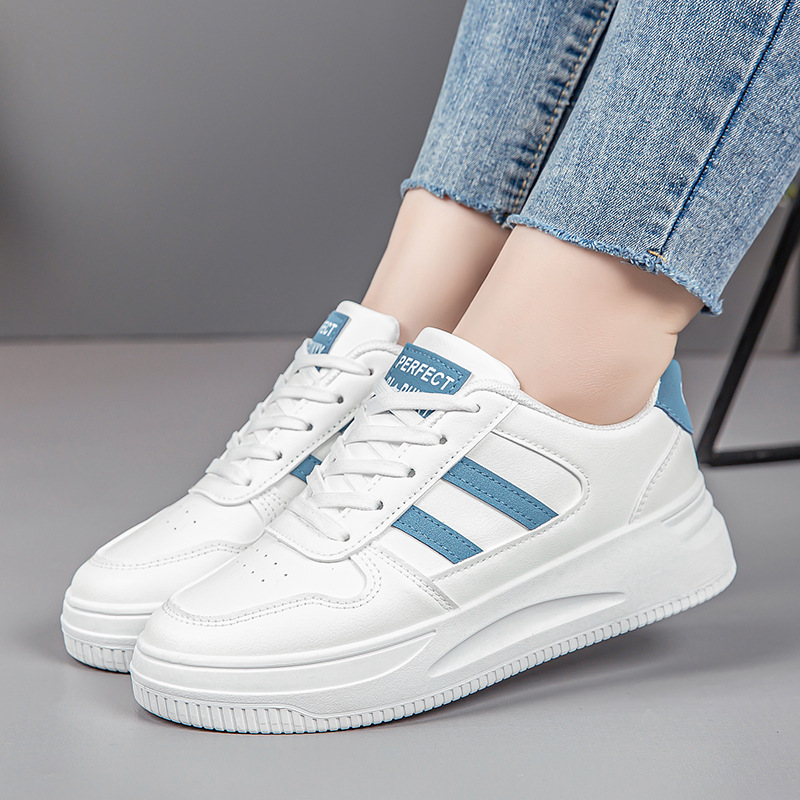 O1CN01rhq7LX1HKy1zpe53x_!!2588400740-0-cib New spring style white sneakers for women, trendy sports shoes - Image 1