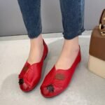 New Style Mother's Shoes, Comfortable Soft-Soled Flat Shoes for Middle-Aged and Elderly Women,