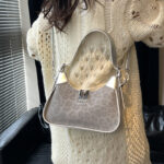 New High-End Versatile Shoulder Bag Fashionable Leopard Print Crossbody Bag - Image 3