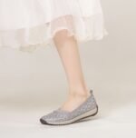 Amazon Beans Shoes Embroidered Vintage Hanfu Embroidered Soft Bottom Casual Shoes - Image 7