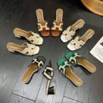 Chunky-heeled sandals for women, perfect for summer wear, exuding a sophisticated and stylish vibe. - Image 8