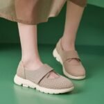 Non-Slip Breathable Women's Single Shoes with Color-Blocking Design - Image 8