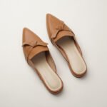 Summer New Style Pointed Toe Half Slippers Women's Outer Wear Mueller Shoes Flat Low Heel Half Shoe Sandals - Image 5