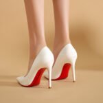 Autumn Stiletto Pointed Toe Ultra-High Heel Single Shoes Fashionable European and American Women's Shoes - Image 9