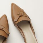 Summer New Style Pointed Toe Half Slippers Women's Outer Wear Mueller Shoes Flat Low Heel Half Shoe Sandals - Image 4