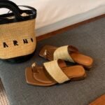 Thick Heel Holiday Style Straw Thong Slippers for Women Summer Outer Wear - Image 3