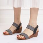 Women's sandals with Roman shoes fairy style new summer plus size wedge fashion women's shoes