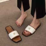 new fashionable French style sandals, soft sole, beach flip-flops. - Image 9