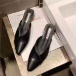 New summer style closed-toe half-slippers for women, fashionable, versatile, pointed toe, - Image 6