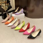 Candy Color Thick Heel Women's Shoes - Image 7