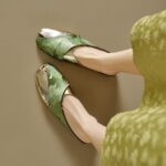 New Chinese Style Closed-Toe Half-Slip Slippers for Women, Summer - Image 3