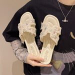 New French Pearl Women's Summer Outdoor Beach Sandals - Image 6