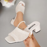 summer new Korean version of flying woven outro fashion women's sandals - Image 6