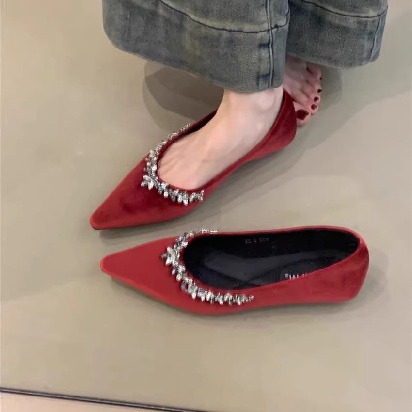 MS078=1990 36 size Woman Loafers shoes - Image 1