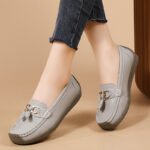 Cross-border Doug Shoes Spring and Autumn New Women's All-match Mother Shoes Non-slip Slip-on Soft Sole Not Tired Four Seasons Single-layer Shoes - Image 3