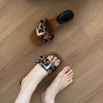 rench-style low-heeled sandals for women, perfect for summer wear, 2026 new Korean style, versatile and easy to match with dresses, beach sandals - Image 9