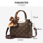 new fashion embossed tote bag spring all-match western style shoulder messenger bag - Image 6