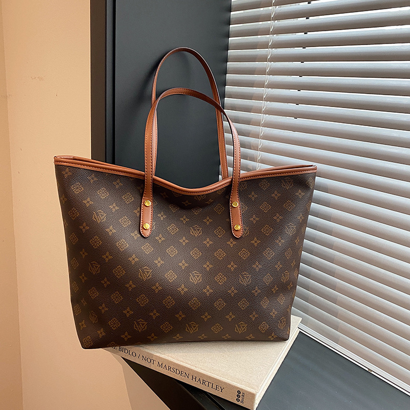 O1CN01Lko4f91HWsOSZeGnS_!!2217462030766-0-cib 2026 New Shopping Bag Women's Tote Bag Underarm Shoulder Bag Large Bag Large Capacity Market Basket Bag Women's Cross-Border - Image 1