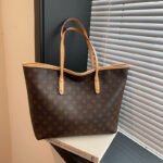 2026 New Shopping Bag Women's Tote Bag Underarm Shoulder Bag Large Bag Large Capacity Market Basket Bag Women's Cross-Border - Image 2
