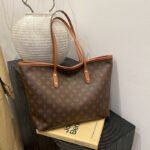 2026 New Shopping Bag Women's Tote Bag Underarm Shoulder Bag Large Bag Large Capacity Market Basket Bag Women's Cross-Border - Image 6