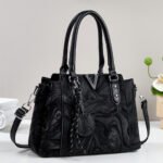 Bags for Women New Fashion Crossbody Shoulder Large Capacity Mother's Bag Elegant Commuting Middle-Aged Women's Handbag - Image 2