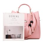 2026 New Women's Bag European and American Fashion Versatile Beaded Tassel Mother-Daughter Bag Three-Piece Set Handbag Shoulder Crossbody Bag - Image 12