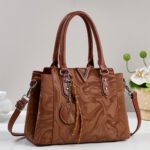 Bags for Women New Fashion Crossbody Shoulder Large Capacity Mother's Bag Elegant Commuting Middle-Aged Women's Handbag