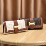 Manufacturer's 2026 New Women's Wallet Multifunctional Retro Coin Purse Long Letter Mobile Phone Bag Women's Dropshipping - Image 6