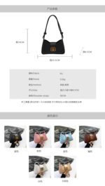 Underarm Small Square Bag for Women, 2026 Summer New Model, Beautiful Niche Design, Simple Shoulder Crossbody Bag, Fashionable - Image 7