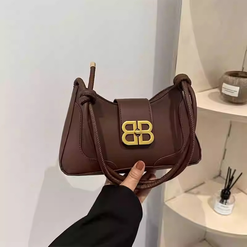 imgi_4_O1CN015HXASR1sL5te94SKV_!!2854425749.jpg_q50.jpg_ Underarm Small Square Bag for Women, 2026 Summer New Model, Beautiful Niche Design, Simple Shoulder Crossbody Bag, Fashionable - Image 1