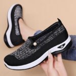 39 SIZE soft soles not tiring flat shoes middle-aged and elderly casual shoes