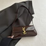 2026 New Baguette Shoulder Crossbody Bag, Fashionable and Versatile Trendy Shoulder Bag, Korean Style High-End Elegant Handbag - Image 2