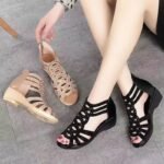 38 SIZE Roman sandals for women summer 2025 new soft sole mother shoes - Image 4