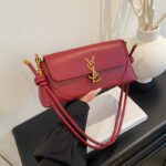 Cross-Border Women's Bags 2026 New Niche Versatile Baguette Bag with a High-End Feel, Shoulder Bag, Crossbody Bag, European and American Style Underarm Bag - Image 2