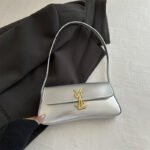 2026 New Baguette Shoulder Crossbody Bag, Fashionable and Versatile Trendy Shoulder Bag, Korean Style High-End Elegant Handbag - Image 6