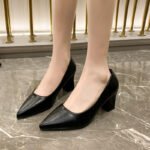 37-38 SIZE autumn new Korean style work simple fashion high heels